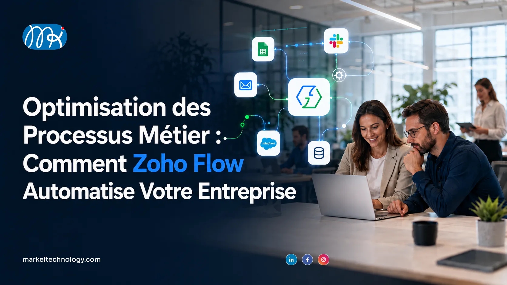 Optimisation des processus métier avec Zoho Flow